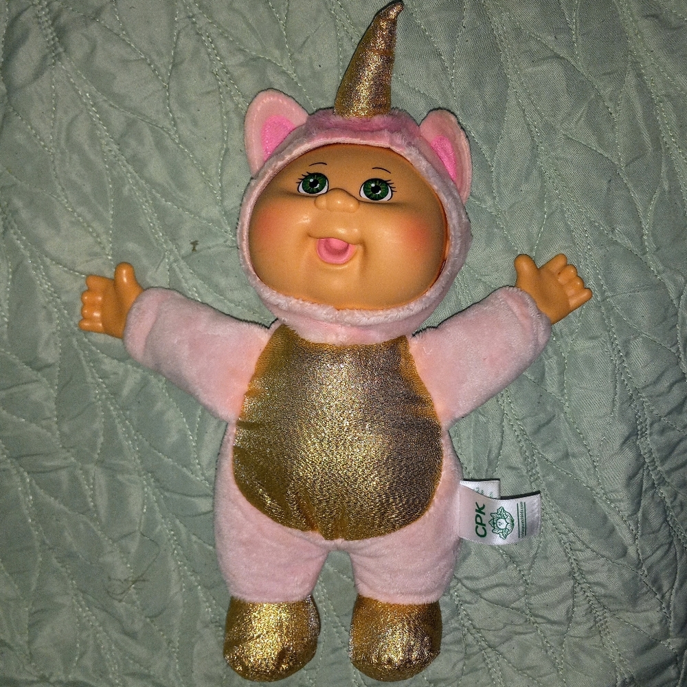 Cabbage Patch 9" Pink Unicorn Doll